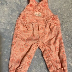 Just One You: newborn pink floral overs